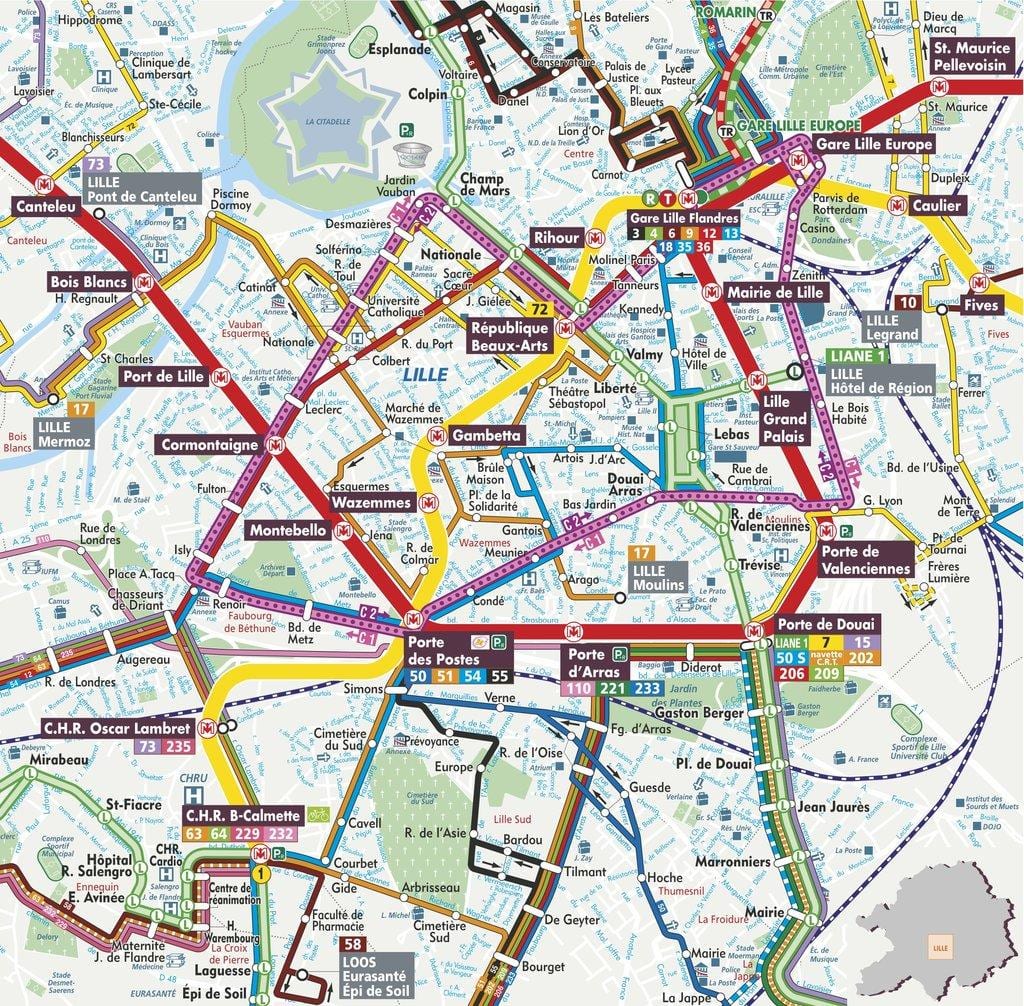 kat jeyografik lari nan Liy lafrans